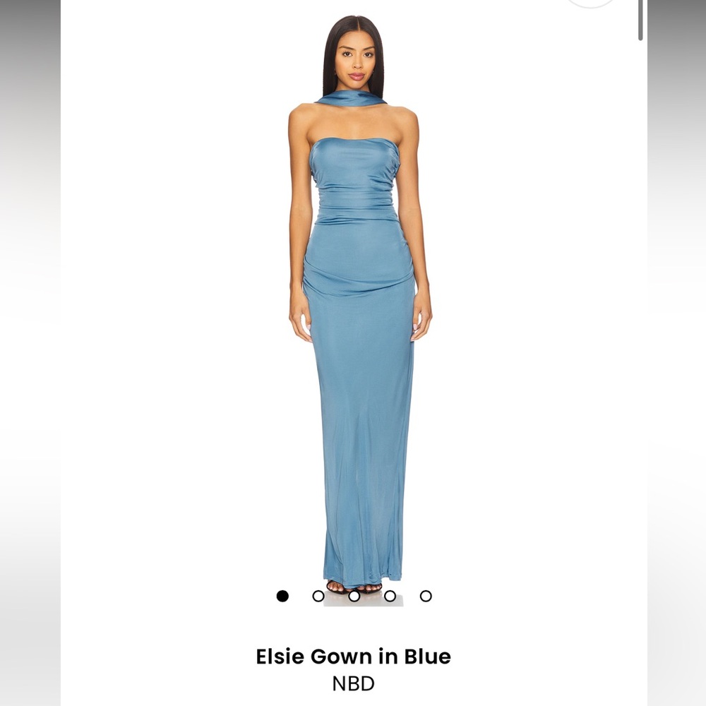 NBD Strapless Elsie Gown